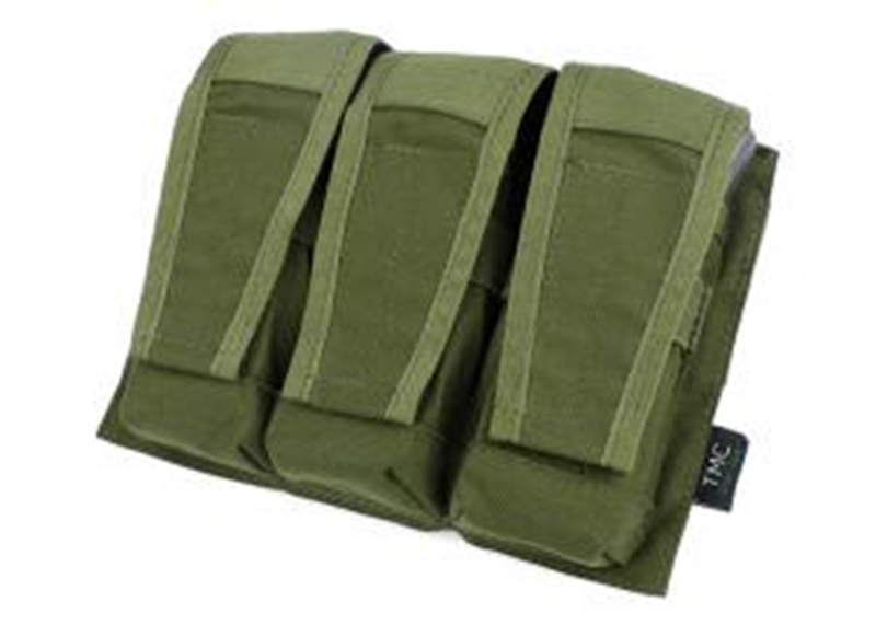 Picture of TMC Assault Vest System Triple Mag Pouch (OD)