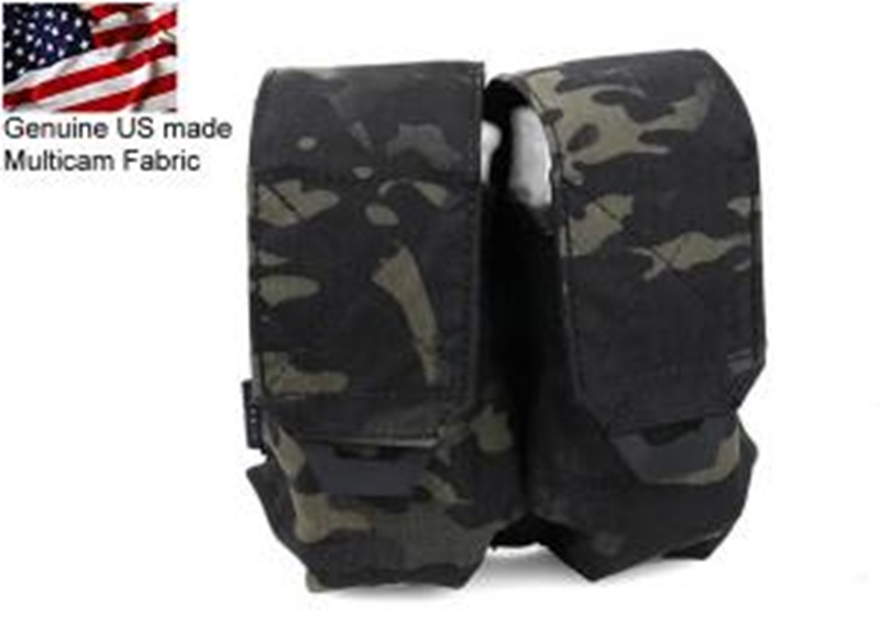 Picture of TMC Lightweight Universal Double Mag Pouch (MC BK)
