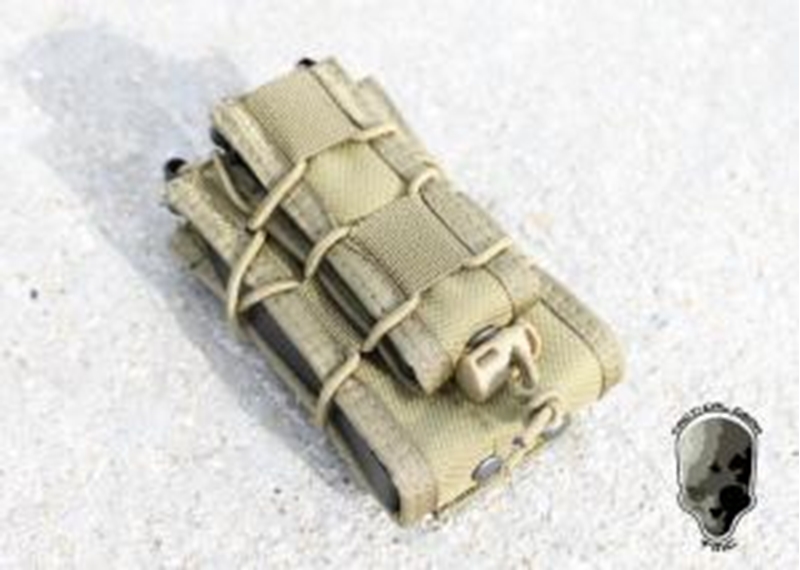 Picture of TMC Double Decker TC Magazine Pouch (Khaki)