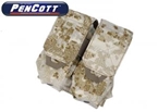 Picture of TMC Lightweight Universal Double Mag Pouch (PenCott SandStorm)