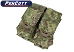 Picture of TMC Lightweight Universal Double Mag Pouch (PenCott GreenZone)