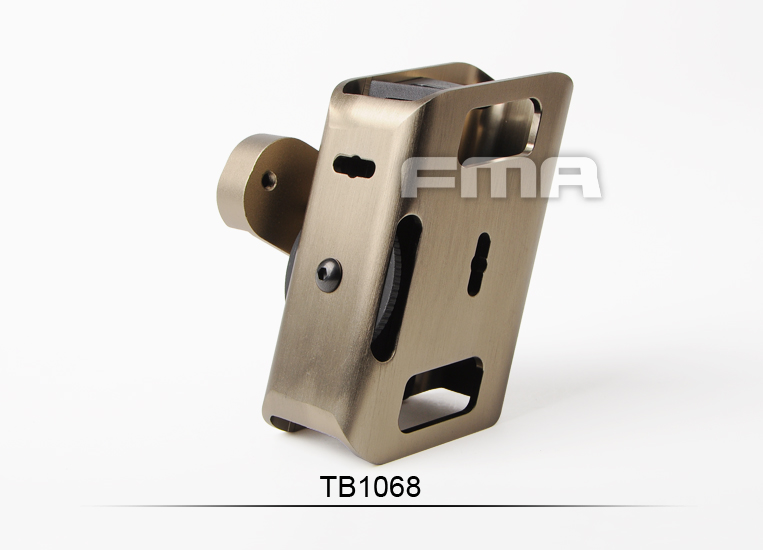 Specwarfare Airsoft. FMA IPSC CNC Aluminum Magazine Pouch (DE)