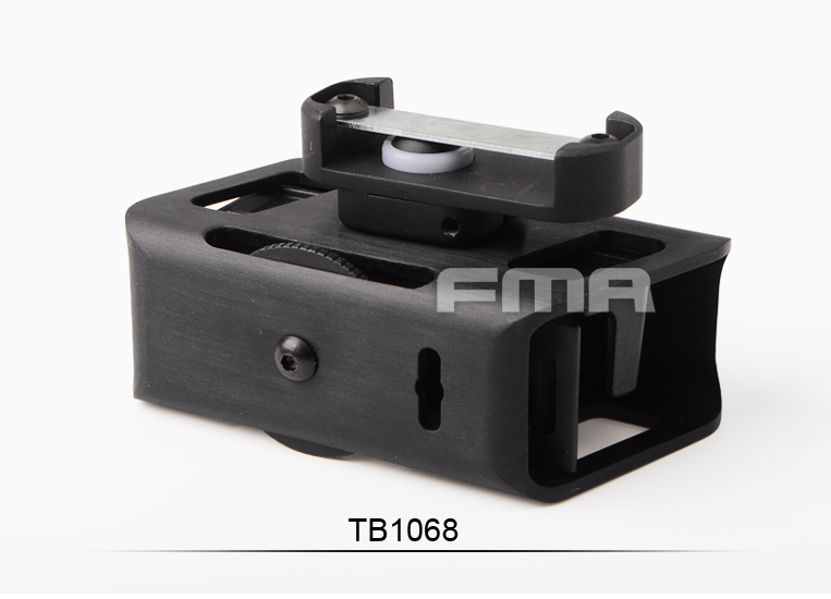 Specwarfare Airsoft. FMA IPSC CNC Aluminum Magazine Pouch (BK)