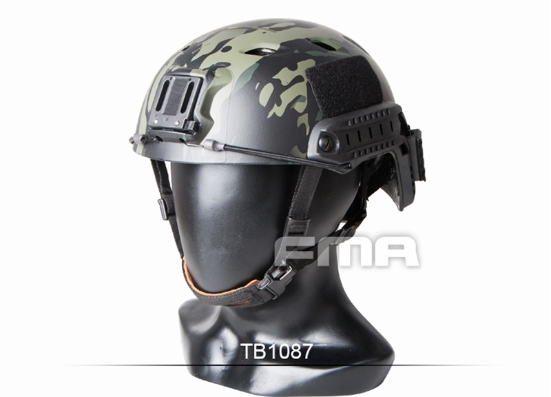 Specwarfare Airsoft Fma Base Jump Fast Helmet Multicam Black L Xl