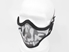 Picture of TMC Camo Metal Mesh Half Face Mask (BK)