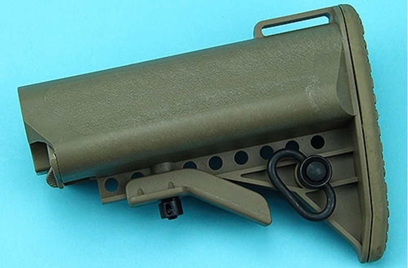 Picture of G&P Crane Type Buttstock for Tokyo Marui M4A1 GBB Series (Sand)