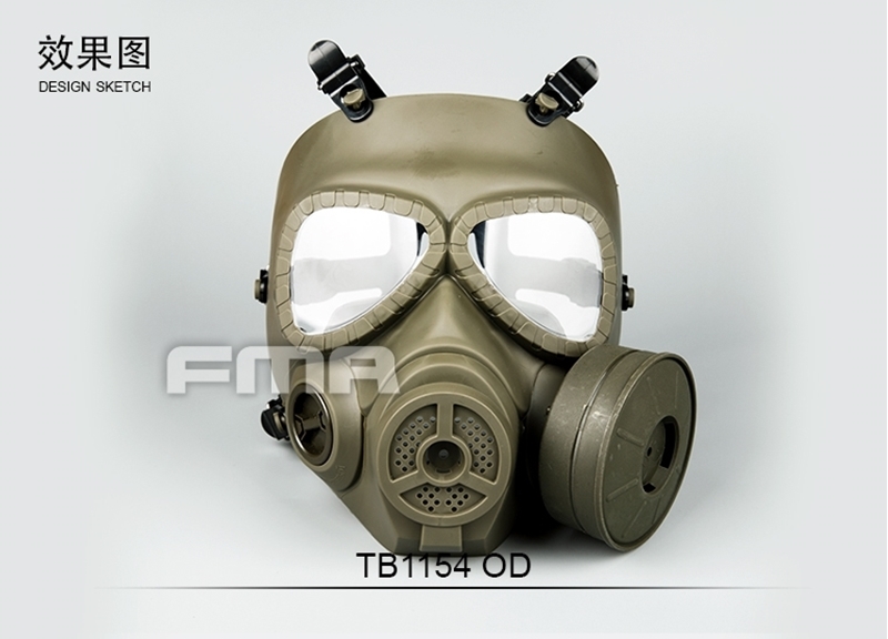 Picture of FMA Sweat Prevent Mist Fan Mask (OD)
