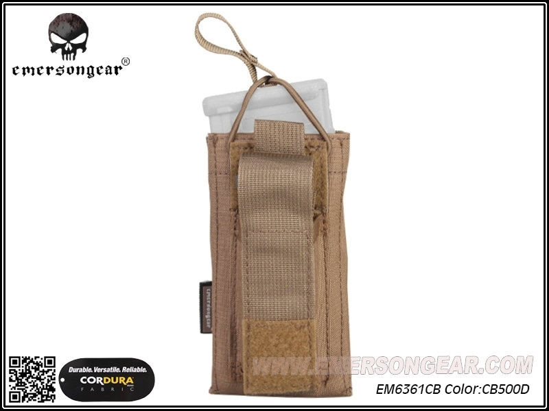 Picture of Emerson Gear 5.56 & Pistol Single Open Top Magazine Pouch (Coyote Brown)