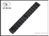 Picture of Big Dragon 13 Slots Rail Panel For M-LOK System (Black)
