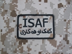 Picture of Emerson Gear Embroidery Patch ISAF (AOR1)