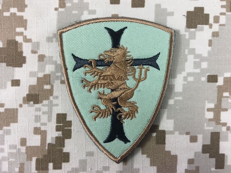 Patch Brodé SEALs Gold Squadron - Multicam OCP - 7,5x9 Cm - Velcro Crochet Pour Équipement Tactique