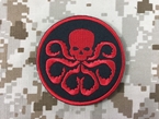 Picture of Warrior The Avengers Captain America Red Skull Patch (RED) mbss mlcs lbt