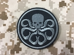 Picture of Warrior The Avengers Captain America Gray Skull Patch (WG) mbss mlcs lbt
