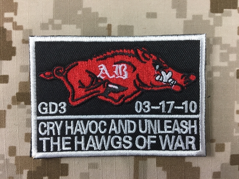 Picture of Warrior Navy Seals "The Hawgs of War" Patch