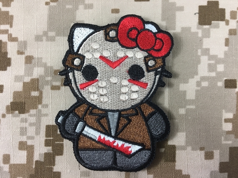 Picture of Warrior Hello Kitty x Jason Velcro Patch