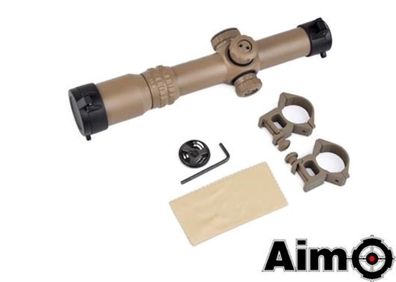 Picture of AIM-O 1-4 x 24SE Tactical Scope (Red / Green Reticle) (DE)