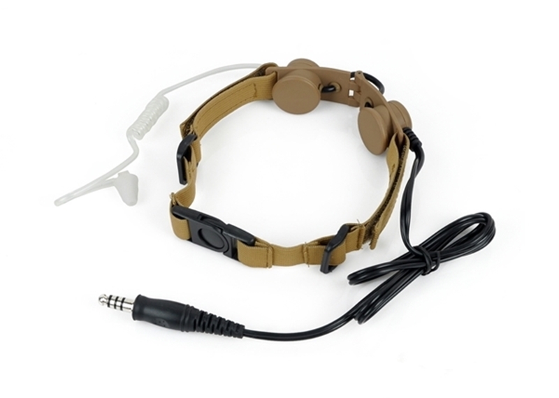 Picture of Z Tactical Tactical Throat Mic Headset (DE)