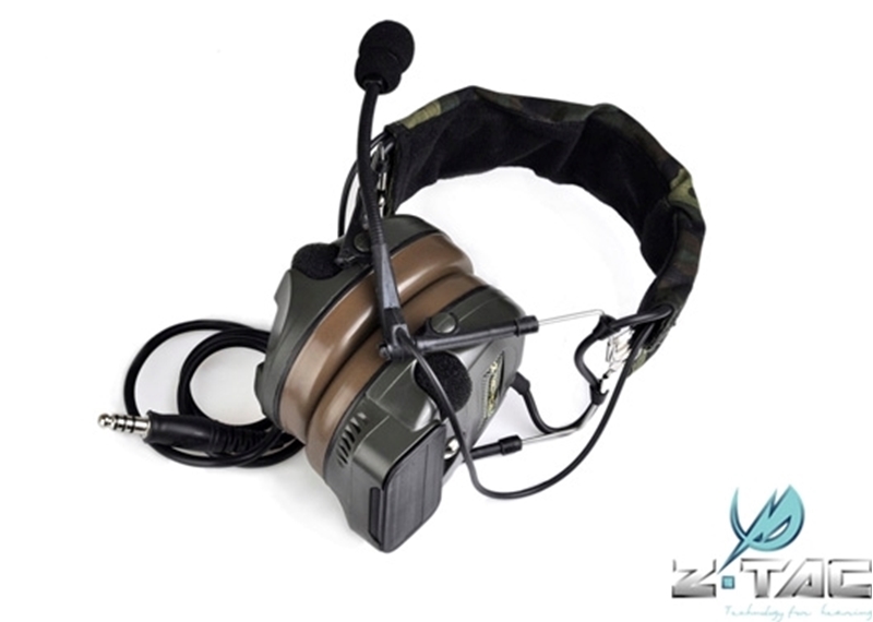 Z-Tactical Microphone for Comtac II Noise Reduction Headset Airsoft Military 