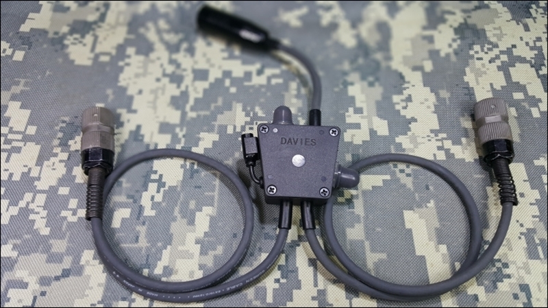 TCA Adapter Cable For Military or Z-Tactical Element Headset PRC-148/152 Mbitr 