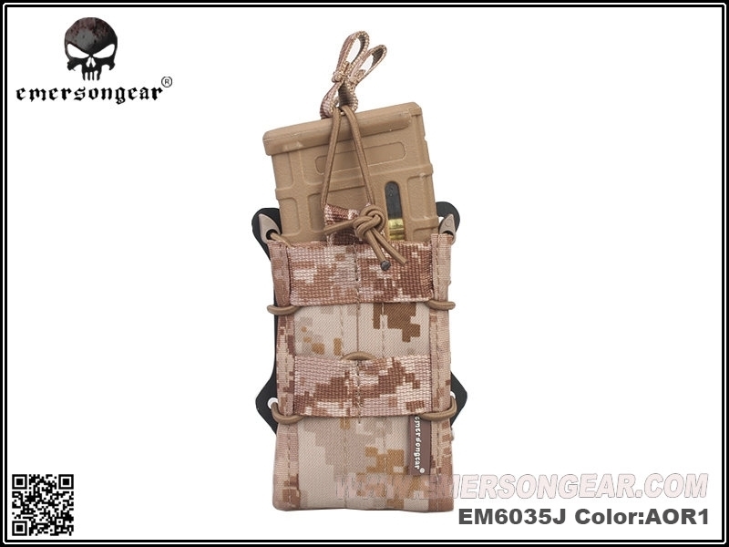 Picture of Emerson Gear Double Modular Rifle Magazine Pouch (AOR1)