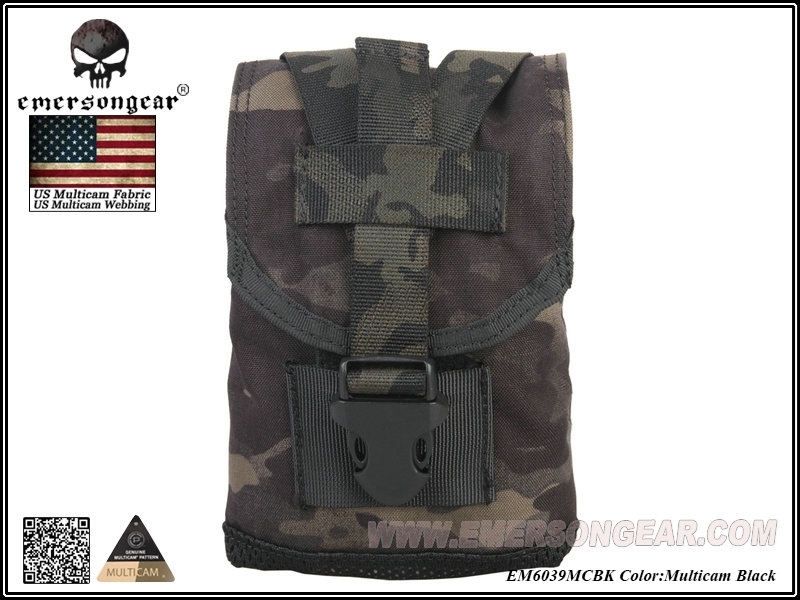 Picture of Emerson Gear MLCS Canteen Pouch W Protective Insert (Multicam Black)
