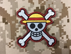 Picture of Warrior One Piece Straw Hat Pirates Patch