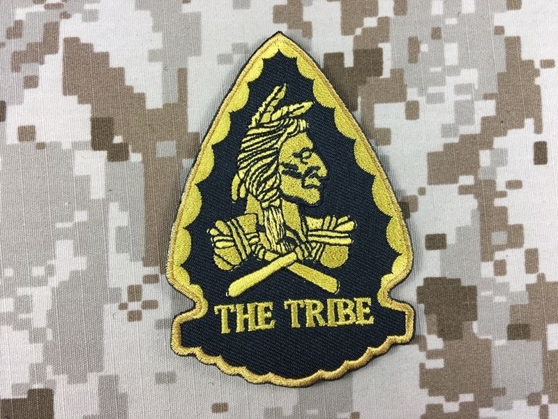 Picture of Warrior Devgru Navy SEALs Red Team The Tribe Patch (Black) mbss mlcs aor1