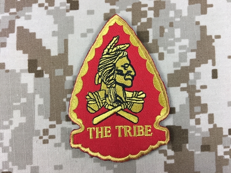Picture of Warrior Devgru Navy SEALs Red Team The Tribe Patch (Red) mbss mlcs aor1