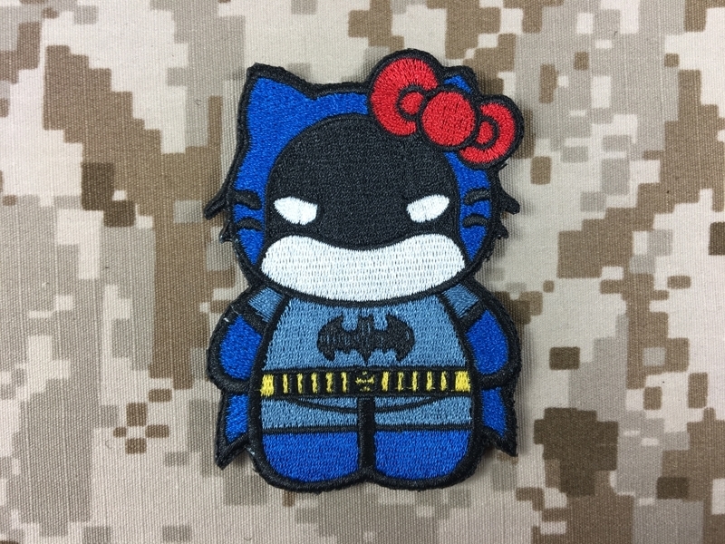 Hello Kitty 'Spartan  Warrior' Embroidered Velcro Patch — Little Patch Co