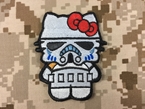 Picture of Warrior Hello Kitty x Star Wars Velcro Patch (White)