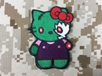 Picture of Warrior Hello Kitty X Zombie Velcro Patch