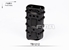 Picture of FMA Scorpion Pistol Mag Carrier-Single Stack 45acp With Flocking For Molle (BK)