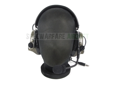 Picture of TCA COMTAC III Single Com Noise Reduction Headset For TCA TRI / Real Mil-Spec PTT 2017 New Version (OD)