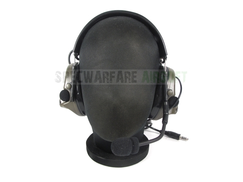 TCA/Comtac 3 Headset military standard plug Tactical headphones noise reduction 