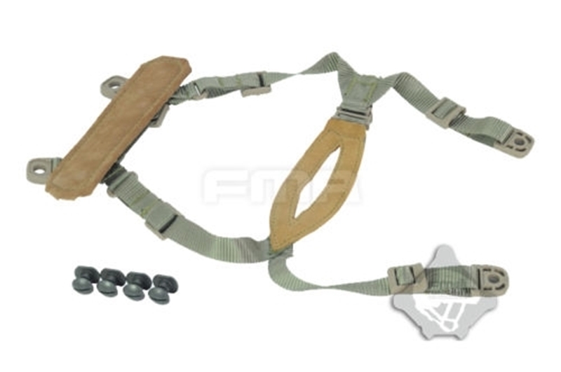 Picture of FMA MICH Helmet Retention System H-Nape (Sand)