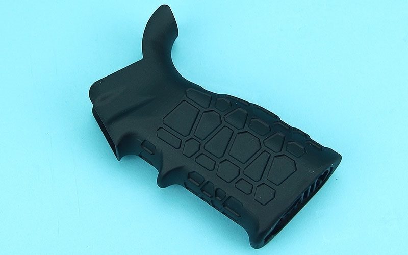 Picture of G&P Honeycomb Heat Sink M4 AEG Pistol Grip (CNC Aluminum, Black)