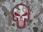 Picture of Warrior Punisher Skull Navy Seal Velcro Patch (AOR1)