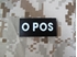 Picture of Warrior O POS Blood Type Patch IR Reflective