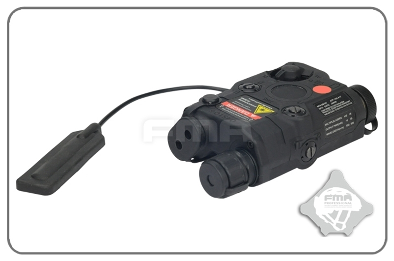 Red laser with IR Lens BK/DE/FG FMA PEQ-15 Upgrade Version LED White Light