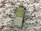 Picture of FLYYE Single FB Style 5.56 ammo pouch with insert (Coyote Brown)