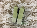 Picture of FLYYE Molle Double 9mm Pistol Magazine Pouch (Multicam)