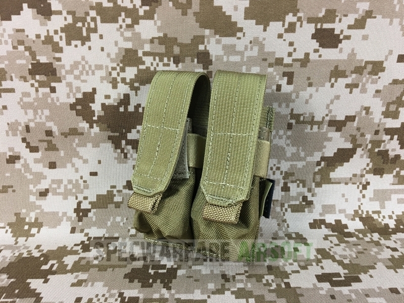 Picture of FLYYE Molle Double 9mm Mag Pouch Ver.FE (Coyote Brown)