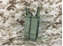 Picture of FLYYE Molle Double Open Top Mag Pouch for MP7 (Ranger Green)