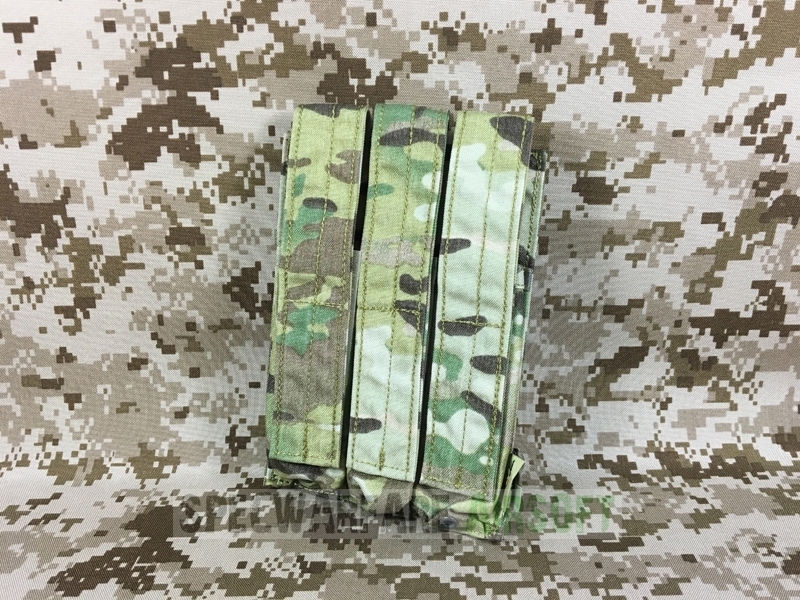Picture of FLYYE Molle Triple MP5 Magazine Pouch (500D Multicam)