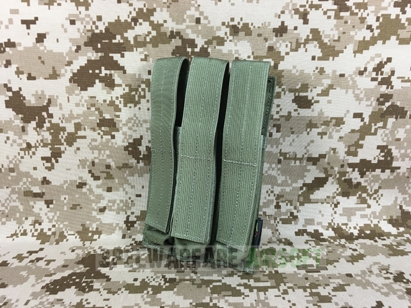 Picture of FLYYE Molle Triple MP5 Magazine Pouch (Ranger Green)