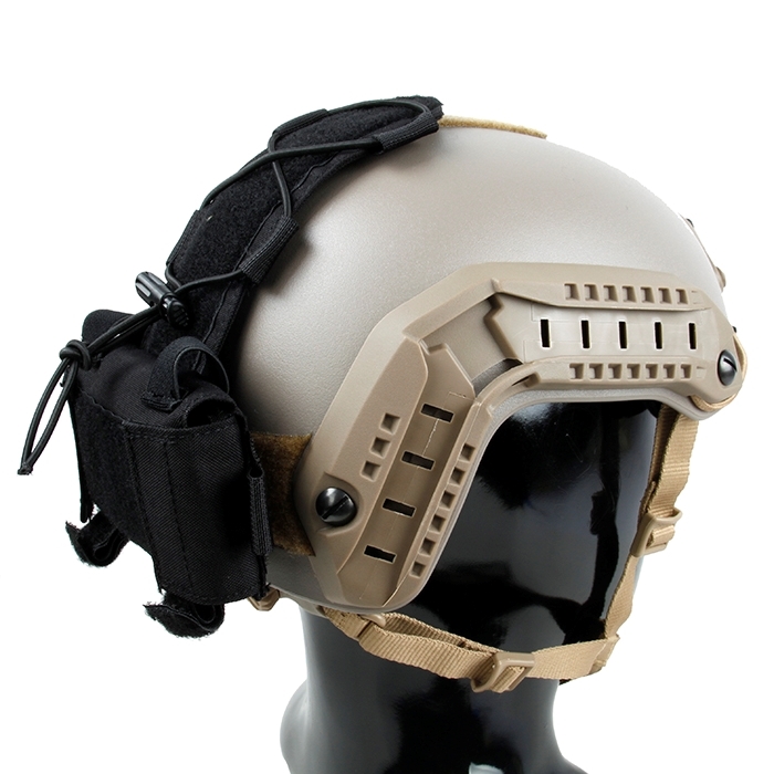 Specwarfare Airsoft. TMC MK1 Helmet Counterweight Pouch (Black)