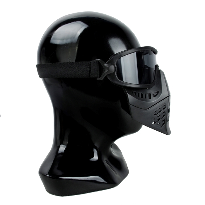 Specwarfare Airsoft. TMC Impactrated Goggle with Removeable Mask (Black)