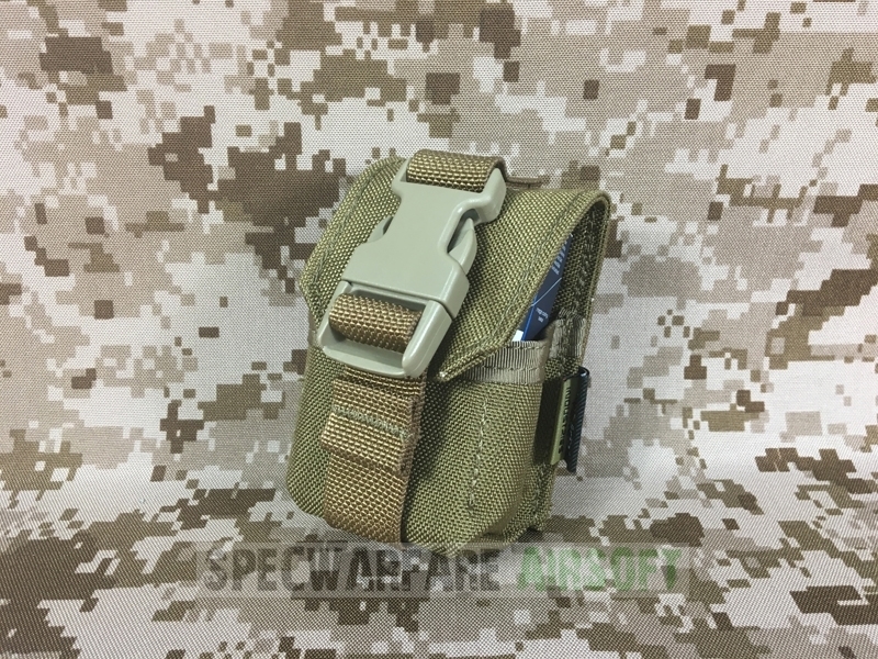 Picture of FLYYE Molle Single Frag Grenade Pouch (Coyote Brown)