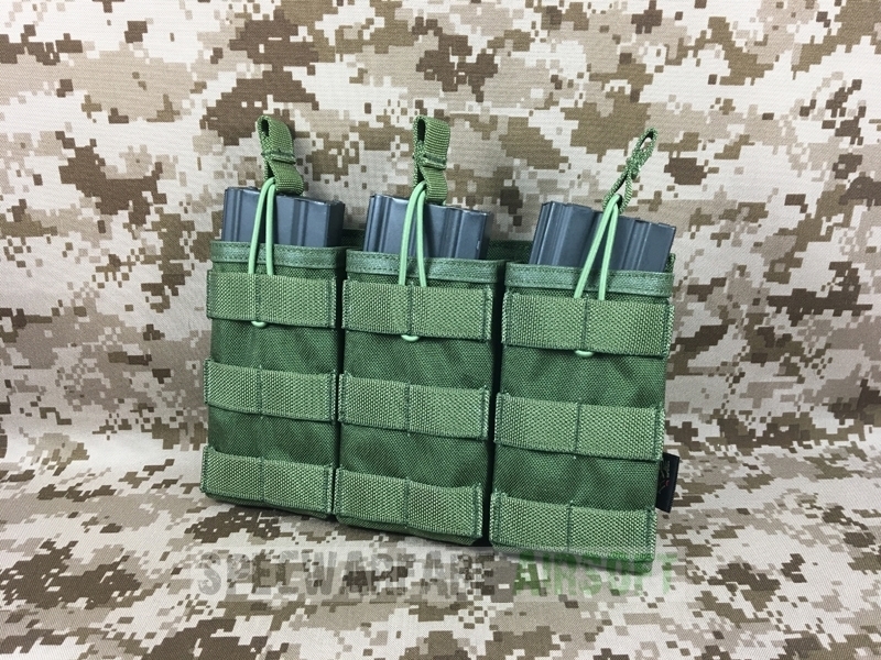 Picture of FLYYE EV Universal Triple Mag Pouch (Olive Drab)