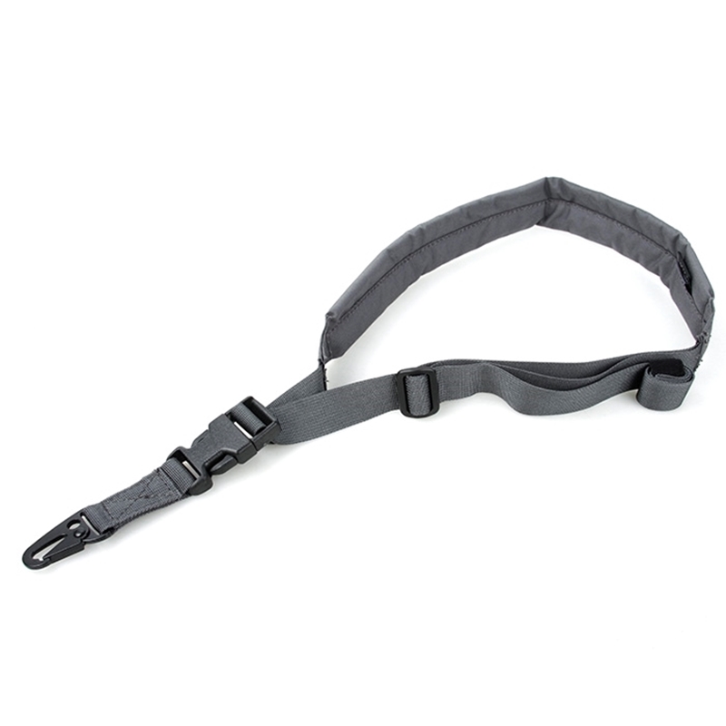 Picture of TMC Lightweight Adjustable Single Point Padded Gun Sling (Wolf Grey)